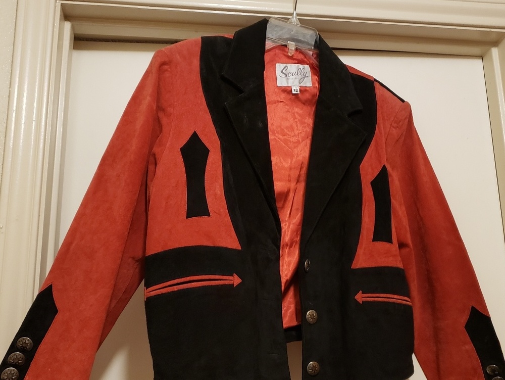 Scully leather suede vintage western jacket